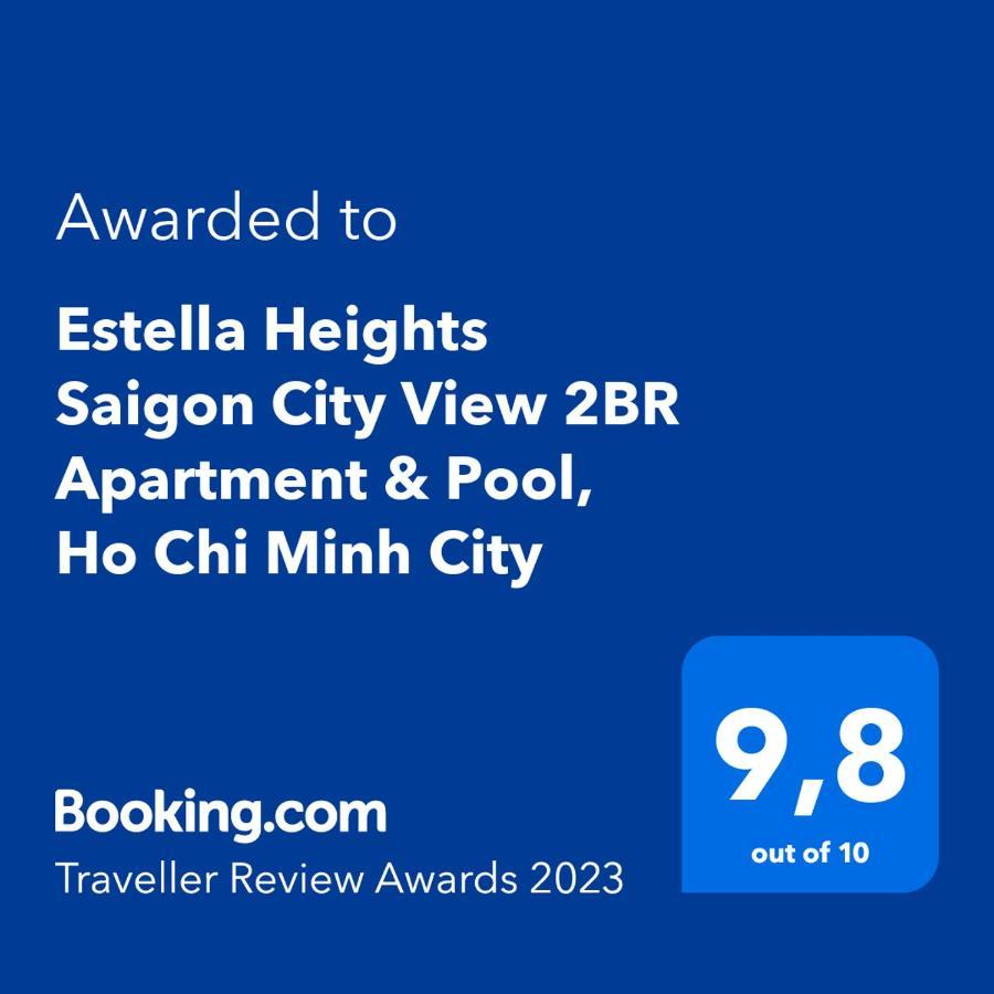 Estella Heights Saigon City View 2Br Apartment & Pool, Cidade de Ho Chi Minh Exterior foto